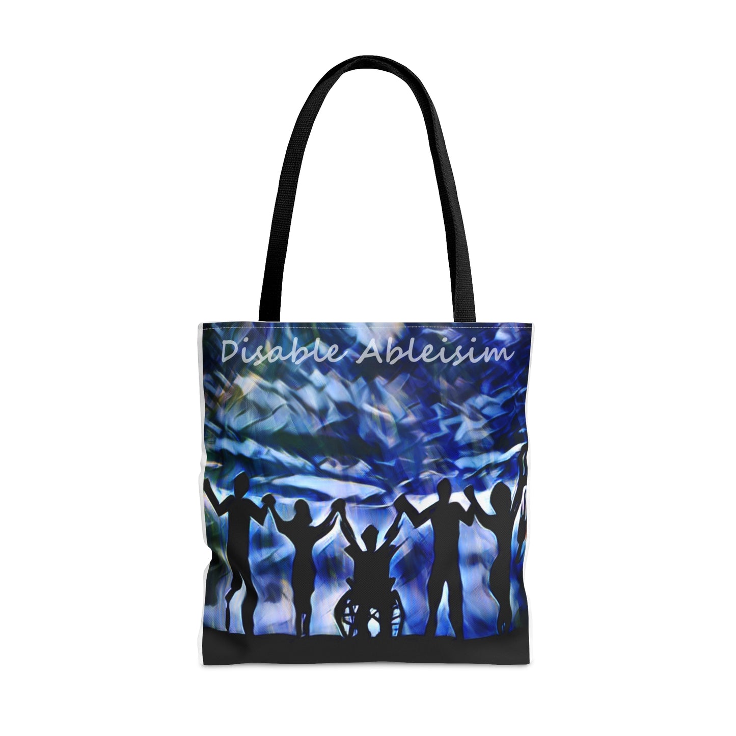 Disable ableism art Tote Bag (AOP)