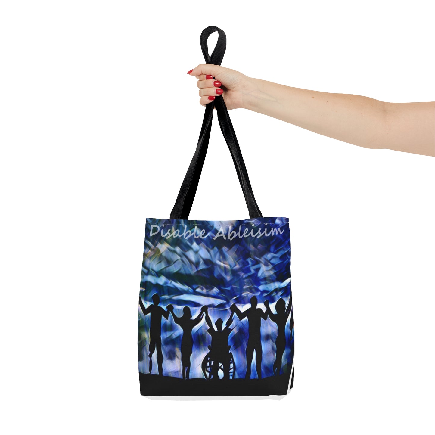 Disable ableism art Tote Bag (AOP)