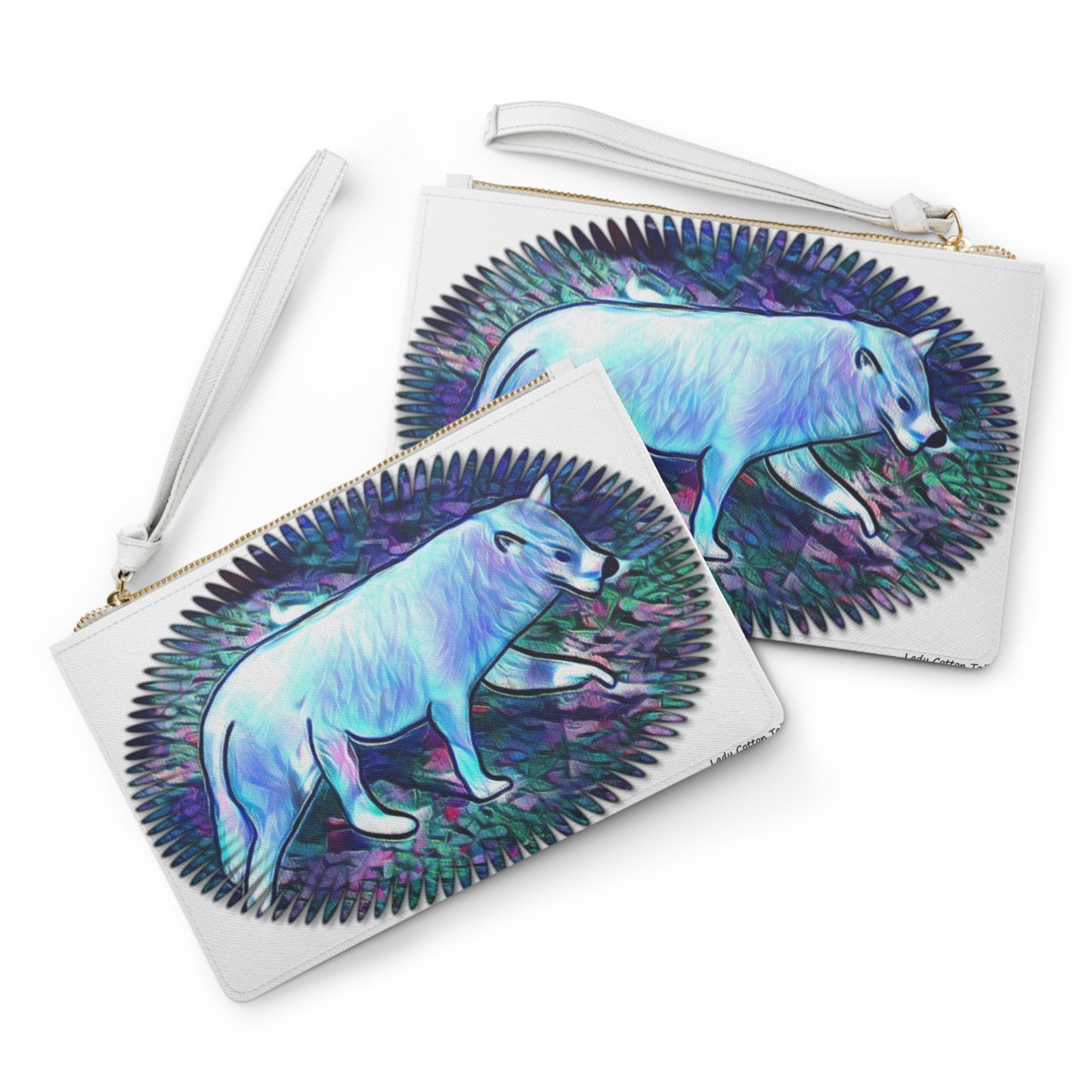 Wolf Clutch Bag