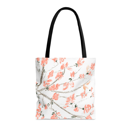 Delicate cherry blossom art Tote Bag