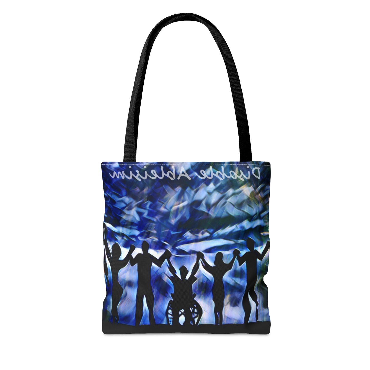 Disable ableism art Tote Bag (AOP)