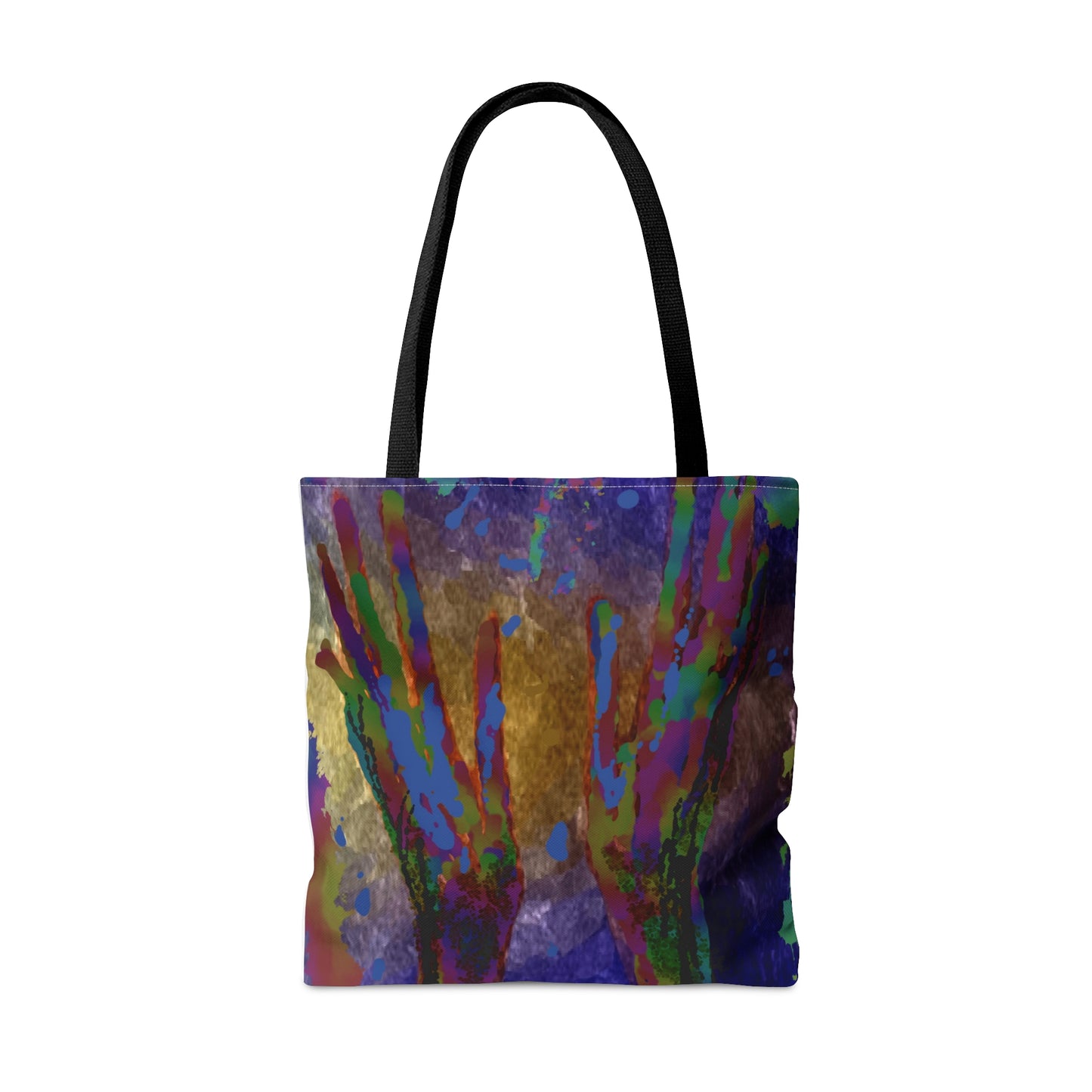 Impressionism hands tote bag
