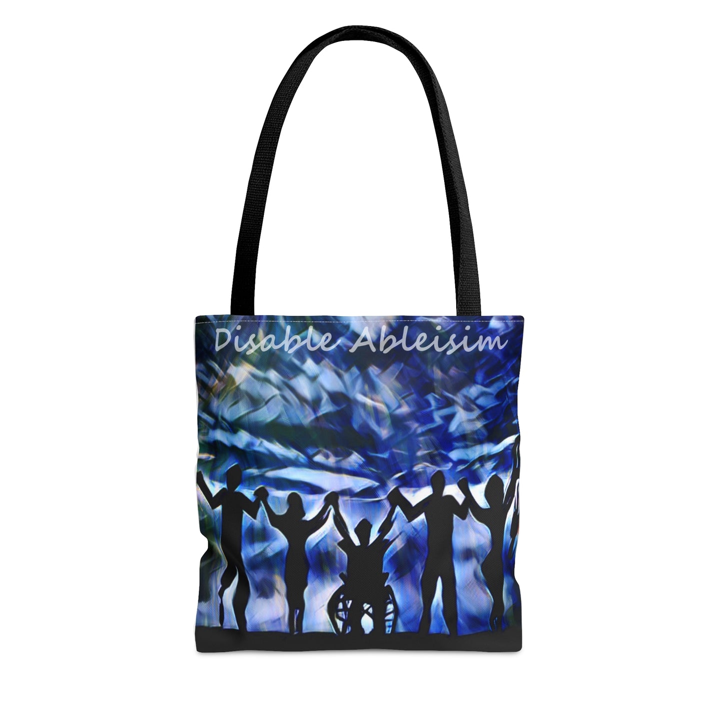 Disable ableism art Tote Bag (AOP)