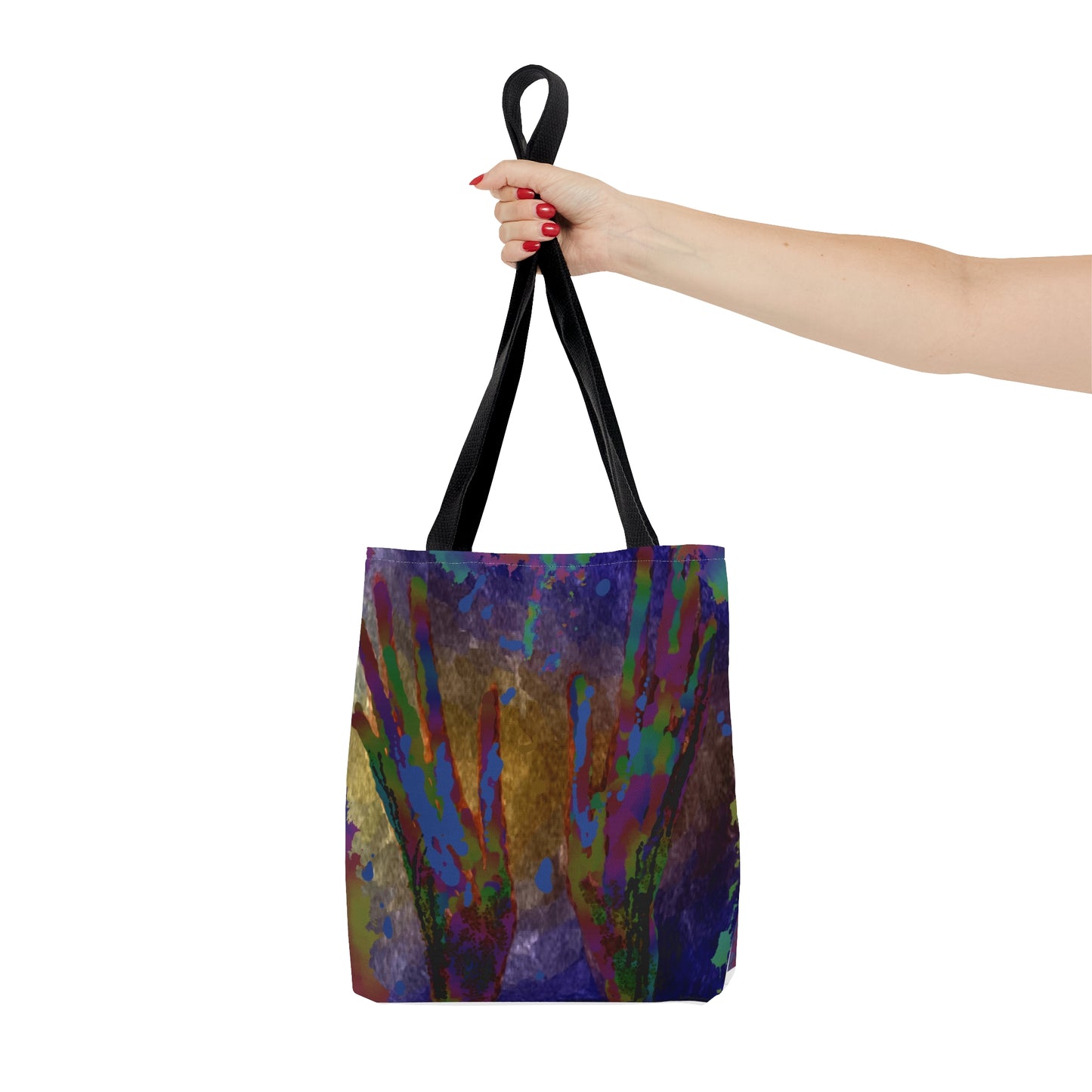 Impressionism hands tote bag