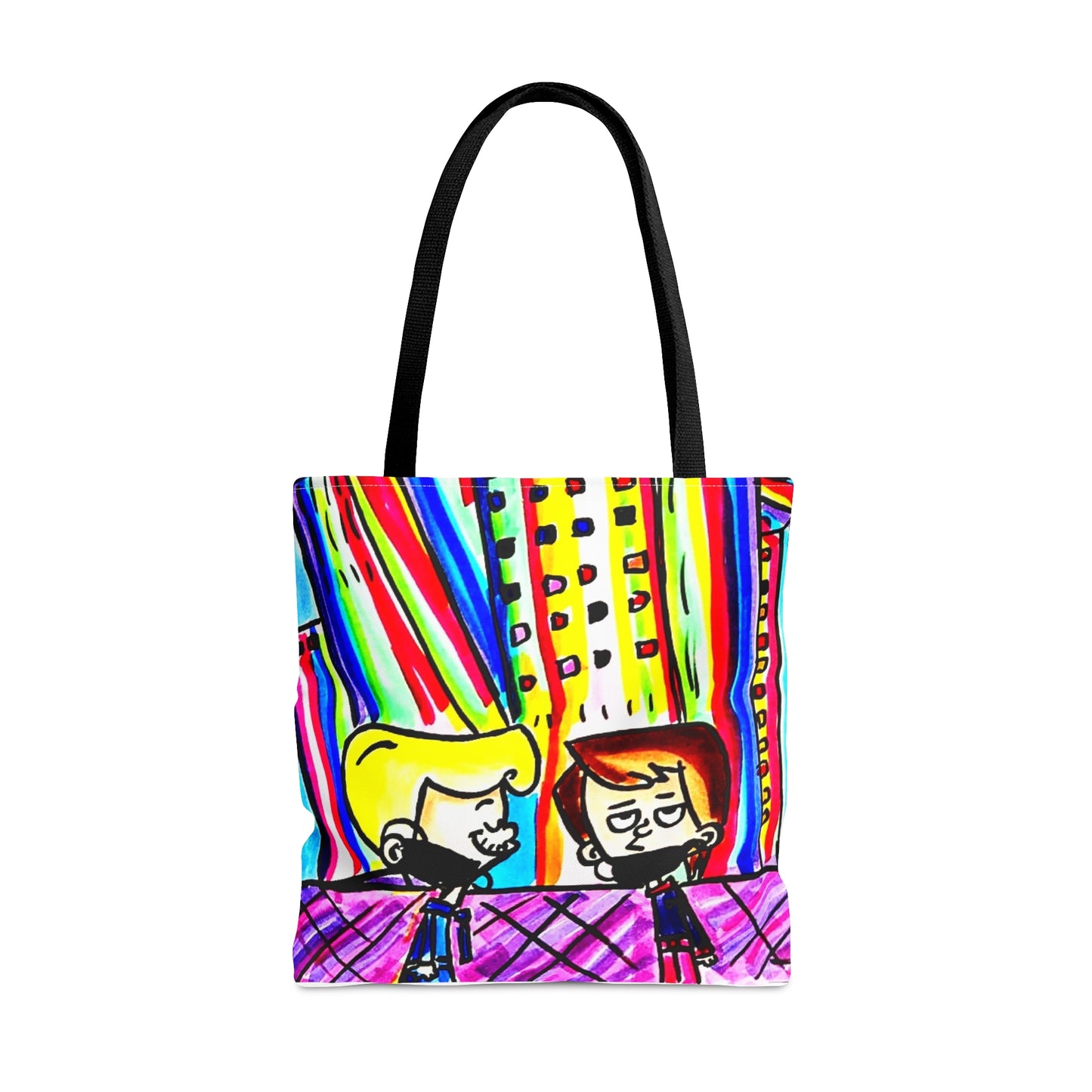 Colourful happiness Tote Bag