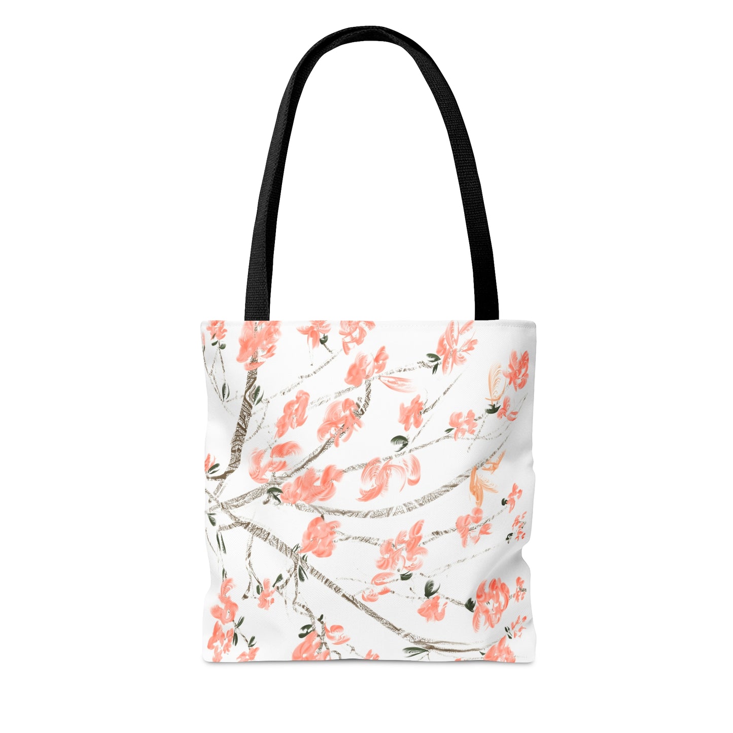 Delicate cherry blossom art Tote Bag