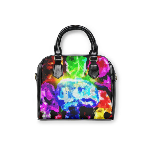 Electric mushroom Shoulder Handbag