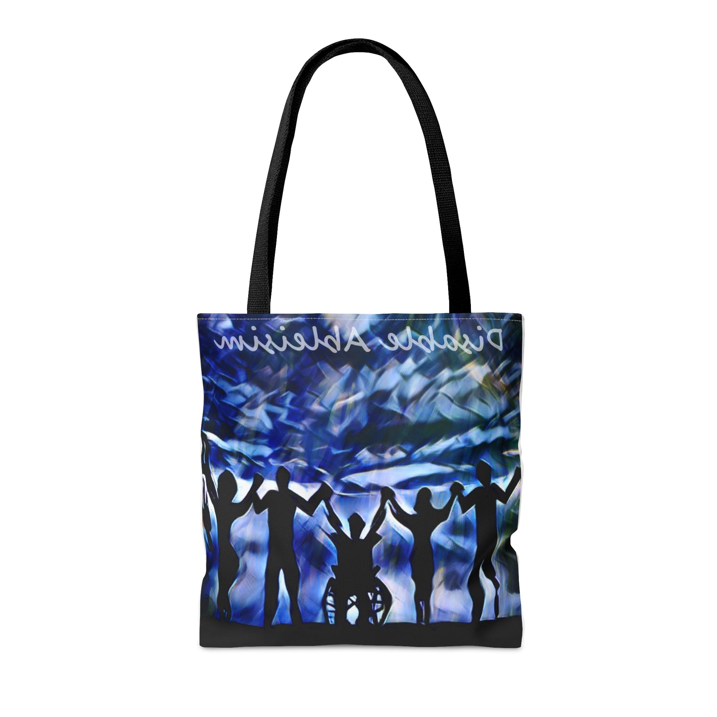 Disable ableism art Tote Bag (AOP)