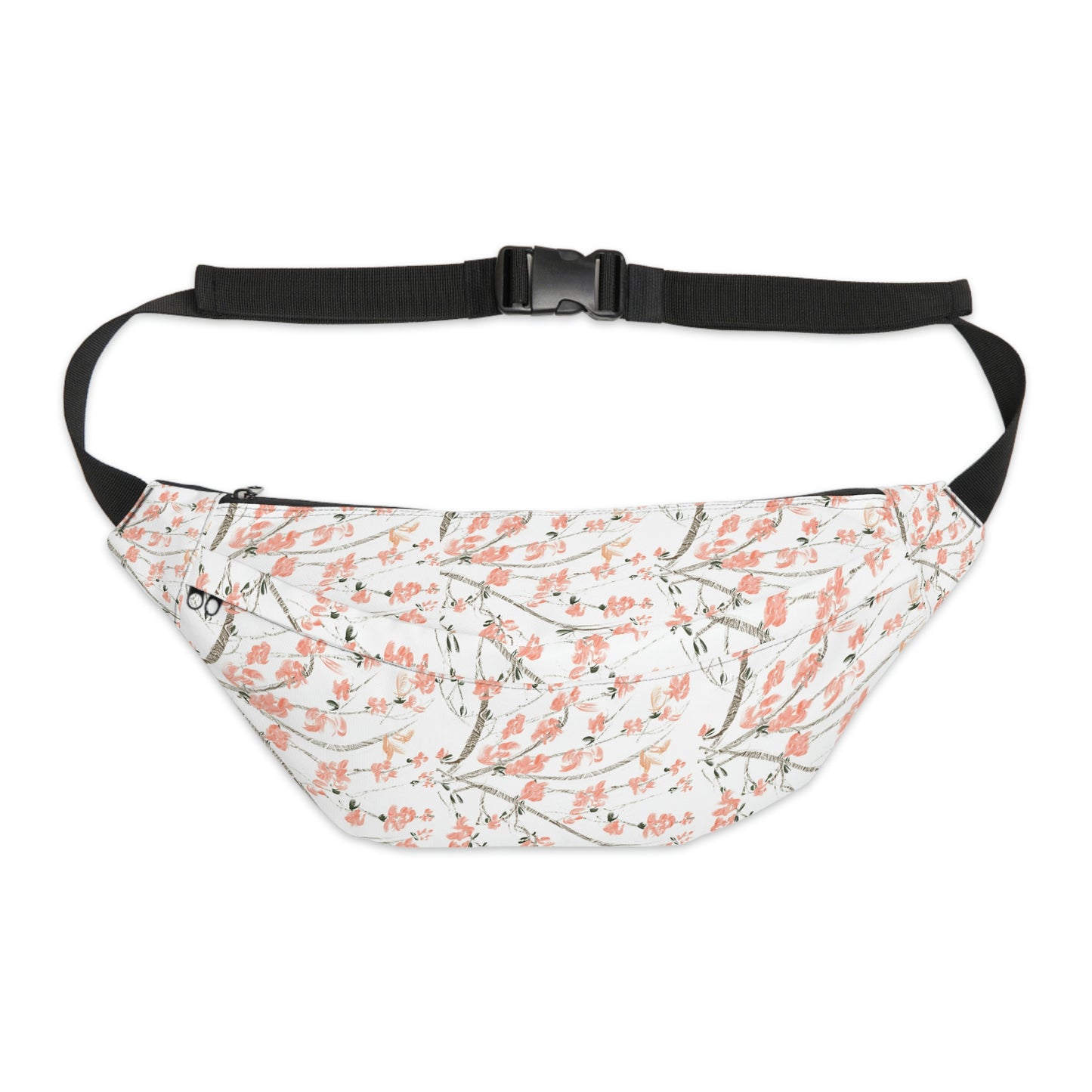 Cherry blossom art large fanny pack